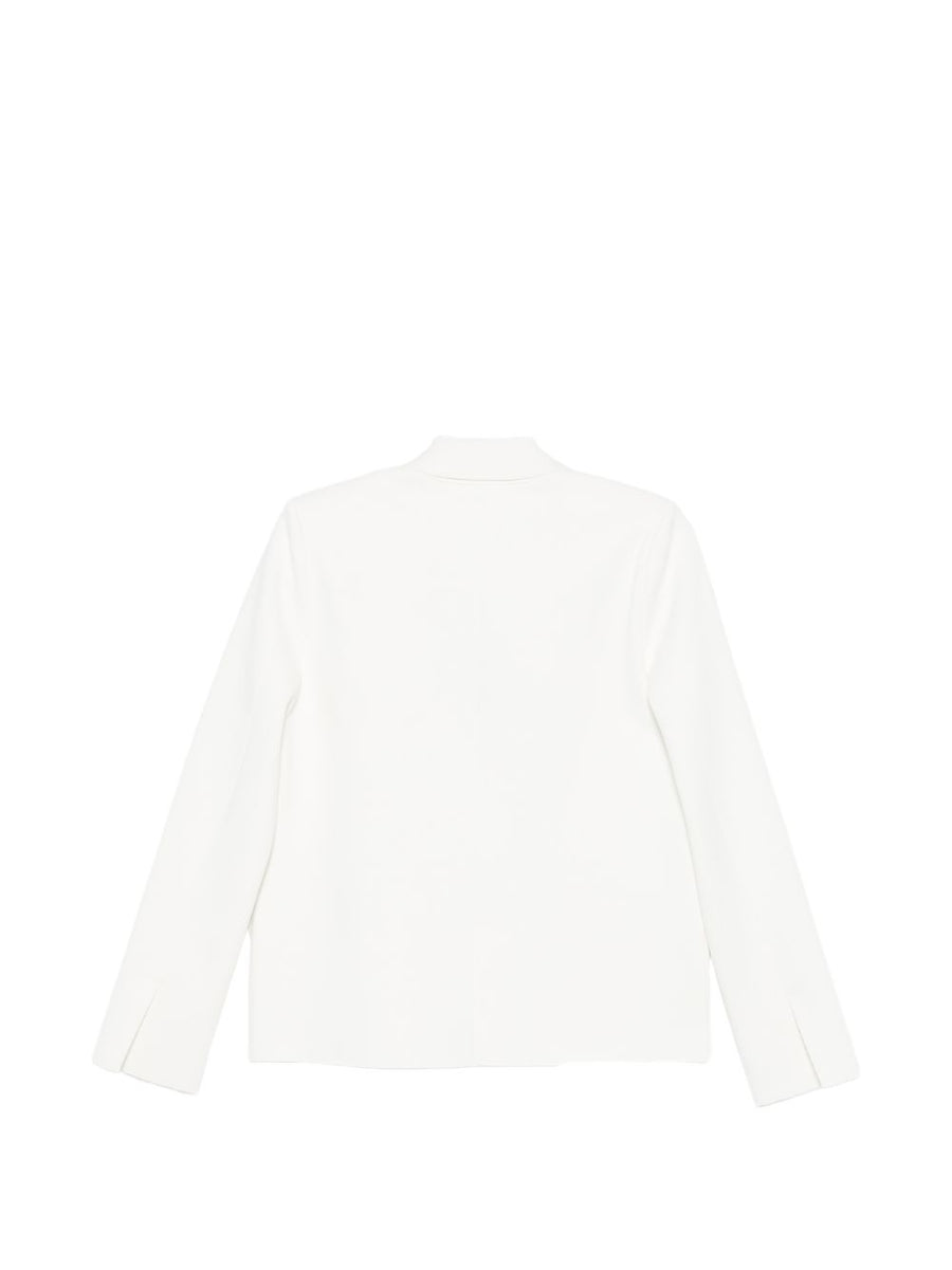MRZ Knitted SingleBreasted Blazer Jacket For Women Chic Rose Pink Unlined Front Button Spring Summer 2026