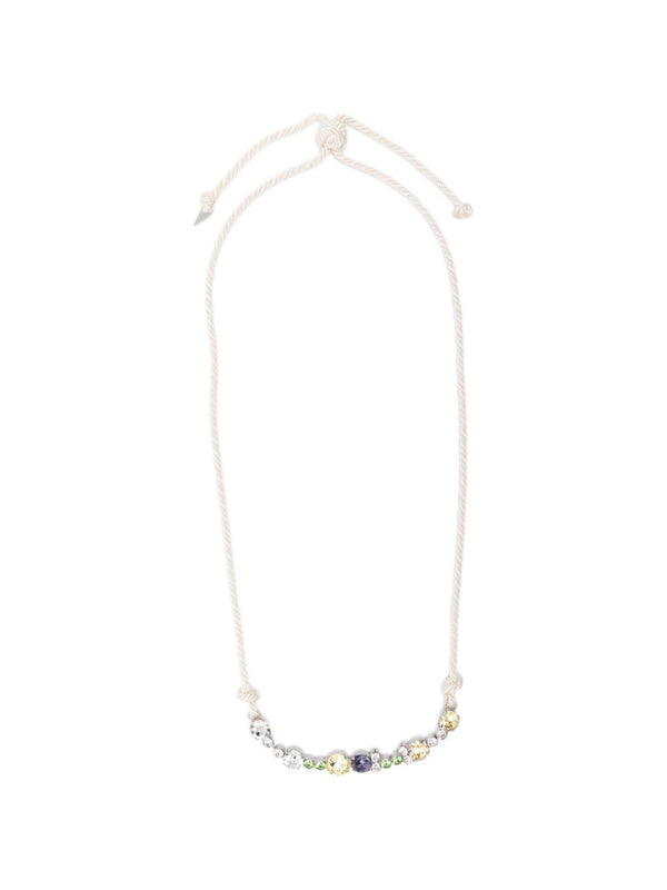 Forte Forte Crystal braided necklace