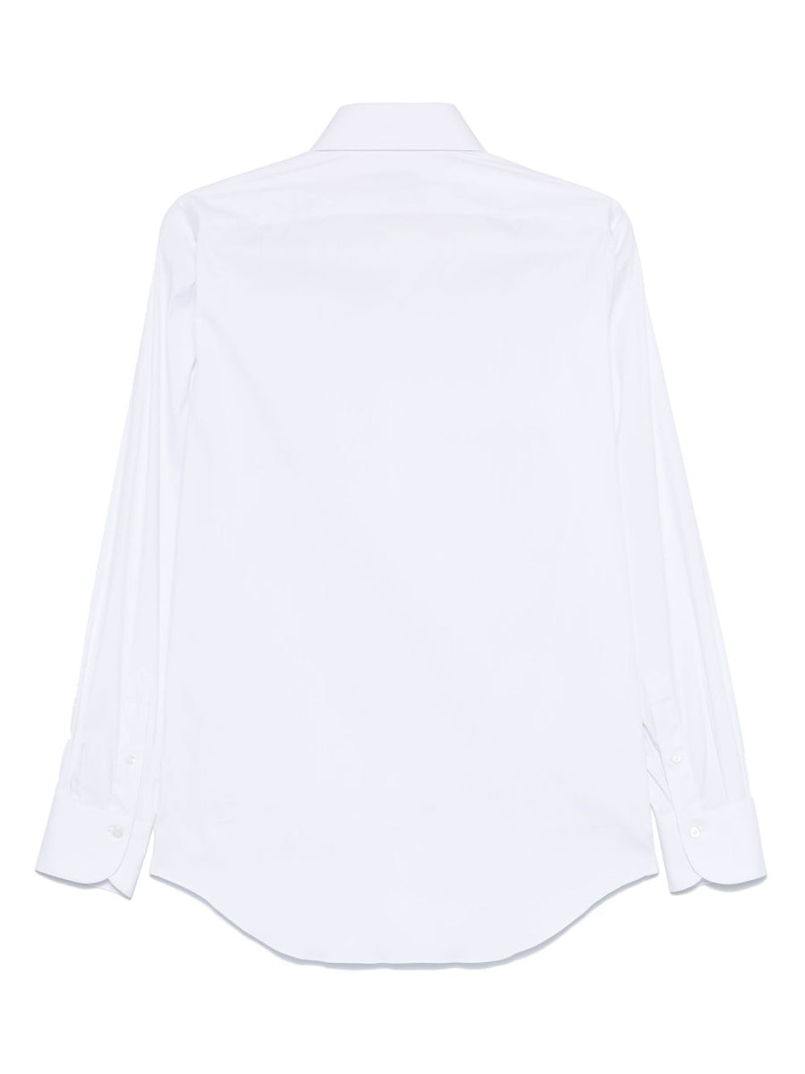 Finamore 1925 Napoli Cotton Blend Shirt For Men With Stretch Comfort And Timeless Style