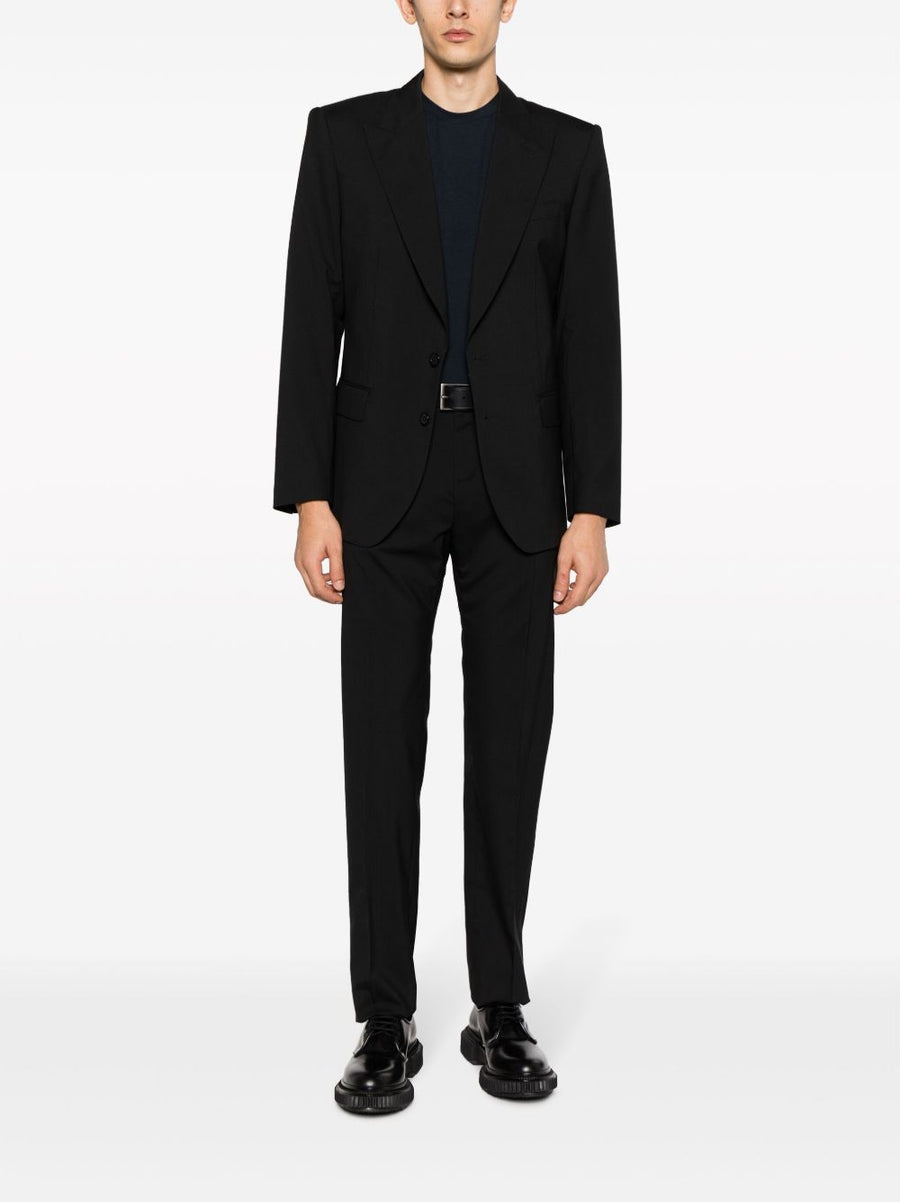 Giorgio Armani Icon Jersey T Shirt for Men Slim Fit Navy Viscose Jersey Top Luxury Essentials