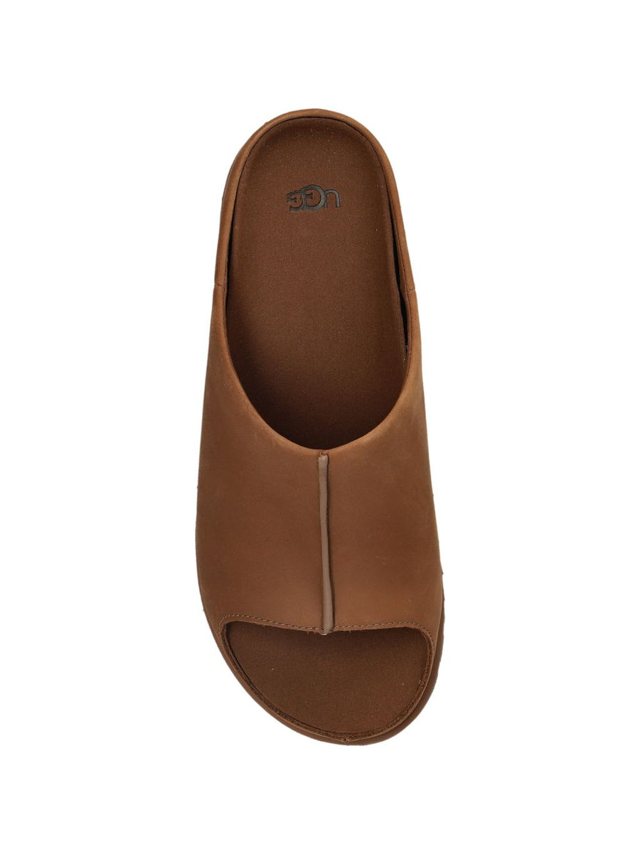 UGG Otzo Slides for Men Premium Calf Leather 100 Percent Luxury Sandals With All Day Comfort