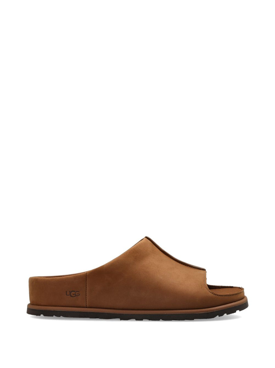 UGG Otzo Slides for Men Premium Calf Leather 100 Percent Luxury Sandals With All Day Comfort