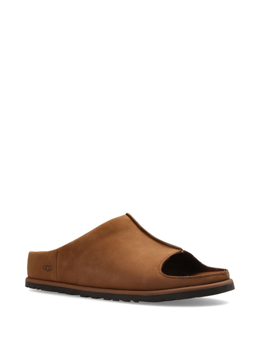 UGG Otzo Slides for Men Premium Calf Leather 100 Percent Luxury Sandals With All Day Comfort