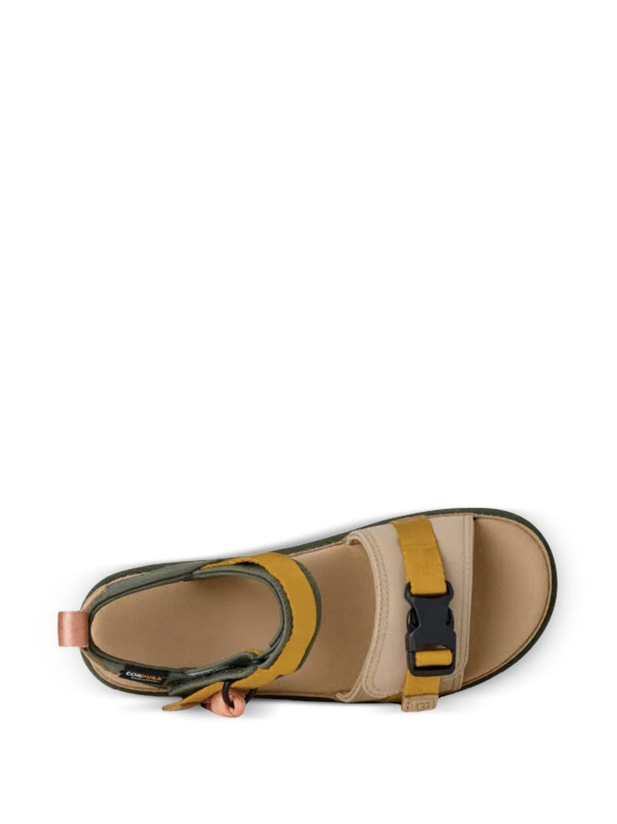 UGG Goldenstar Wildwood Sandals For Women Beige Platform With Cord Detailing And Buckle Strap Casual Luxury