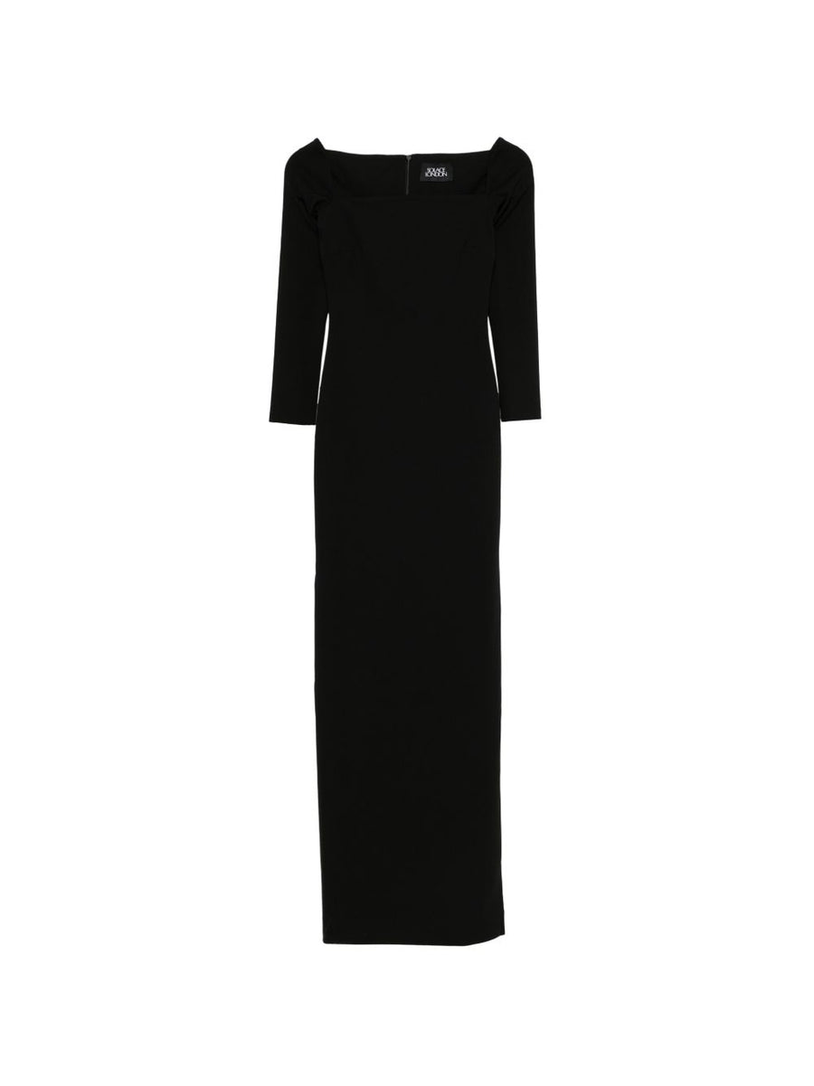Lolita Maxi Dress Solace London For Women With Square Neckline And Long Sleeves Elegant Event Ready
