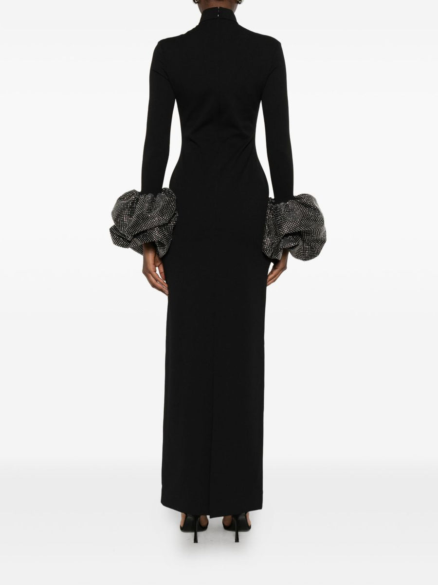 Solace London Viviana Maxi Dress Elegant Duchess Satin