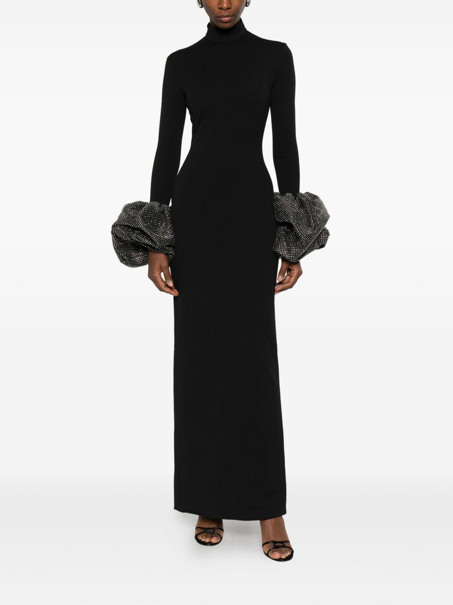 Solace London Viviana Maxi Dress Elegant Duchess Satin