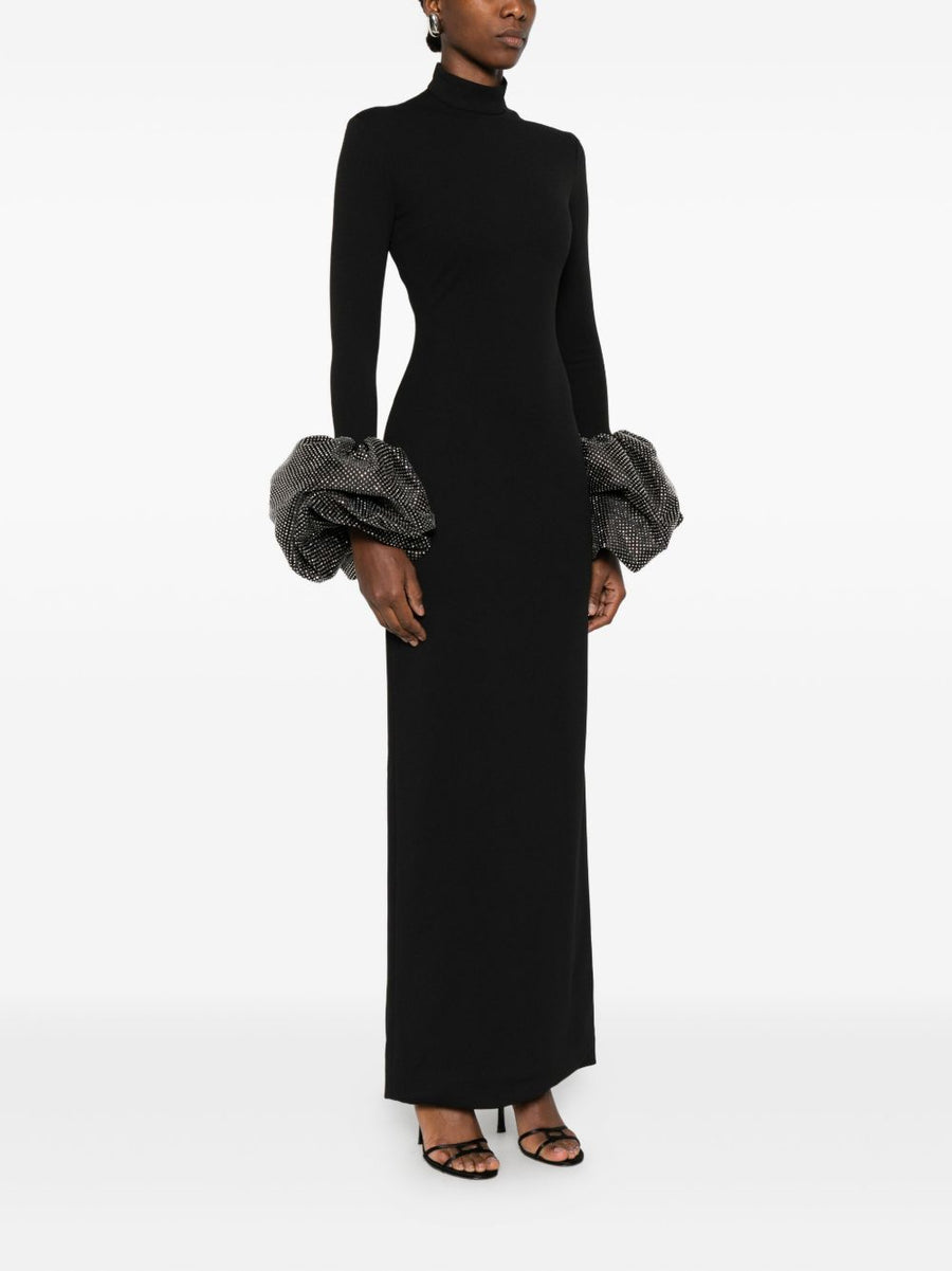 Solace London Viviana Maxi Dress Elegant Duchess Satin