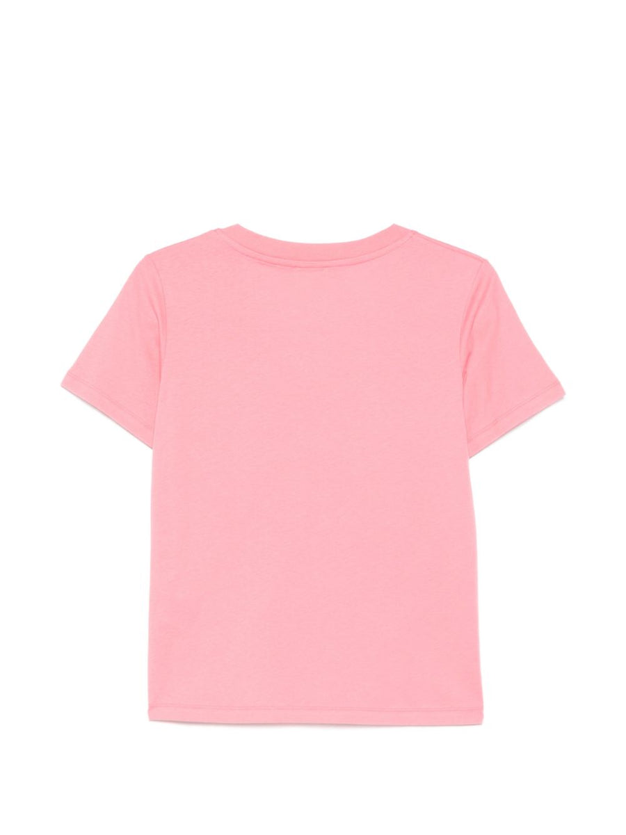 Closed Women's Organic Cotton V Neck T Shirt With Tonal Stitching Premium Everyday Comfort