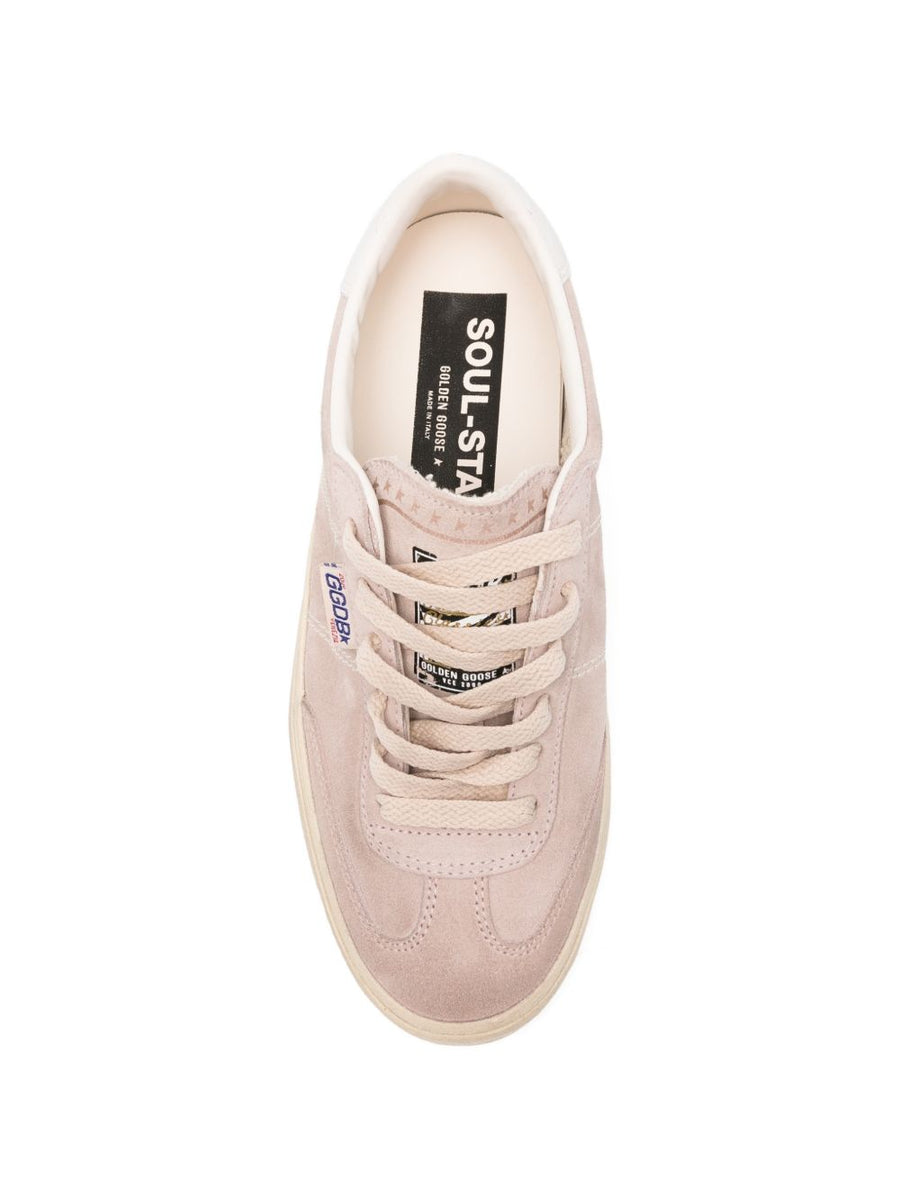 Golden Goose Soul Star Sneakers For Women Distressed Luxury Finish With Signature Logo