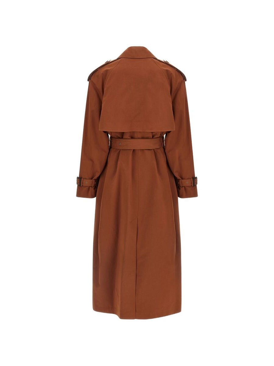 Saint Laurent Cotton and silk trench coat