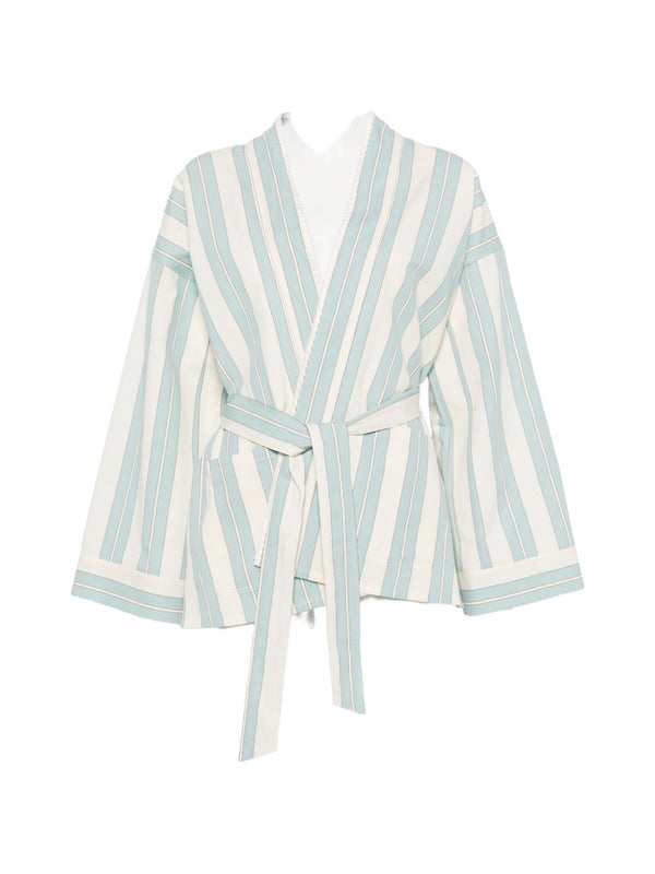 Forte Forte Striped kimono jacket