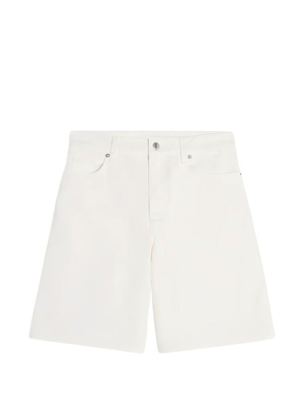 Maison Kitsuné Maison KitsunÃ© Denim cotton shorts
