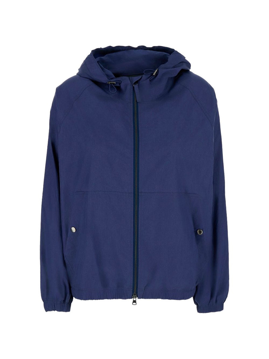 Dunst Windbreaker Blouson Jacket For Women Navy Lightweight Windproof Layer With Everyday Protection