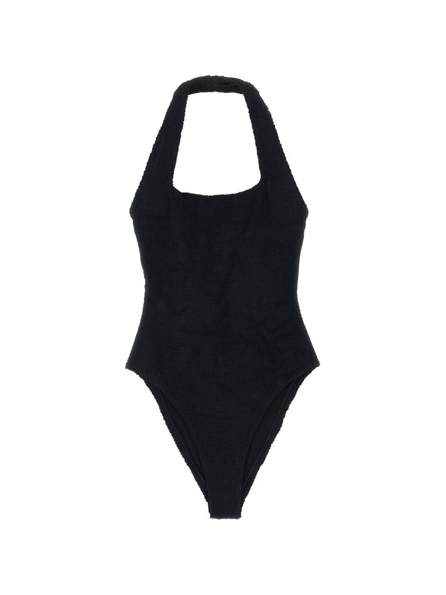 Hunza Sandy One Size Black Swimsuit For Resort Wear Women