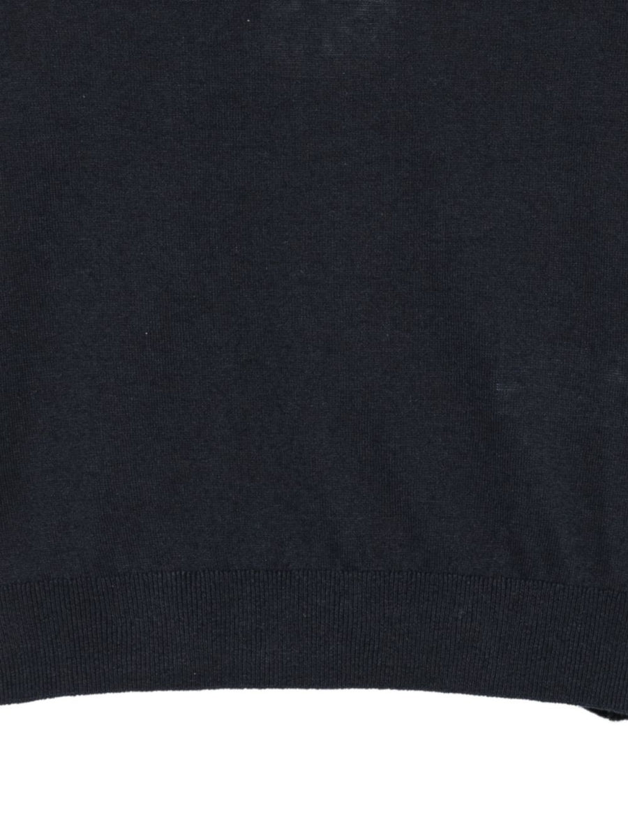 Dunst Women Cotton Linen Blend T Shirt Navy Round Neck Short Sleeve Breathable Comfort Everyday Essential