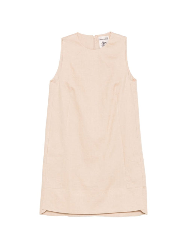 Semicouture Sheena linen mini dress