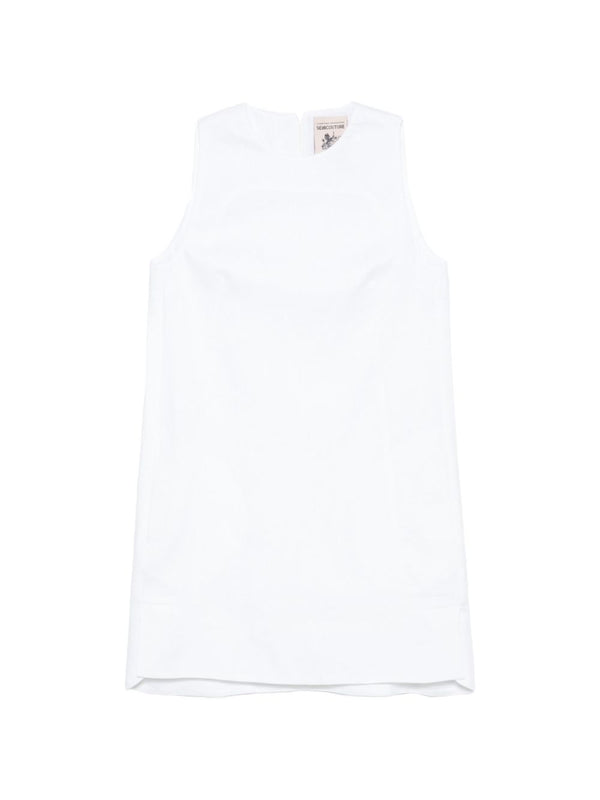 Semicouture Sheena linen mini dress