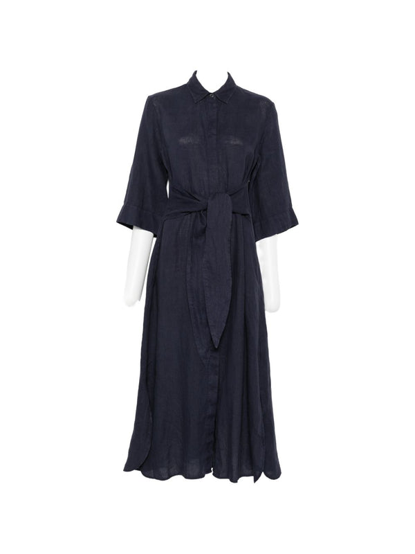 Archivio '67 Linen chemisier dress
