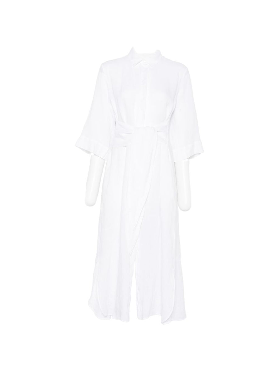 Archivio '67 Linen chemisier dress