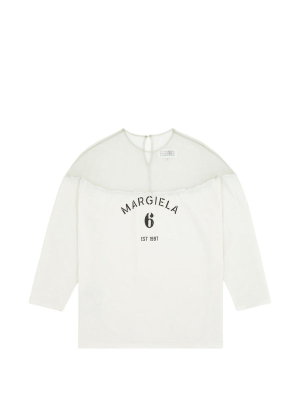 MM6 Maison Margiela Logo Cotton T-Shirt