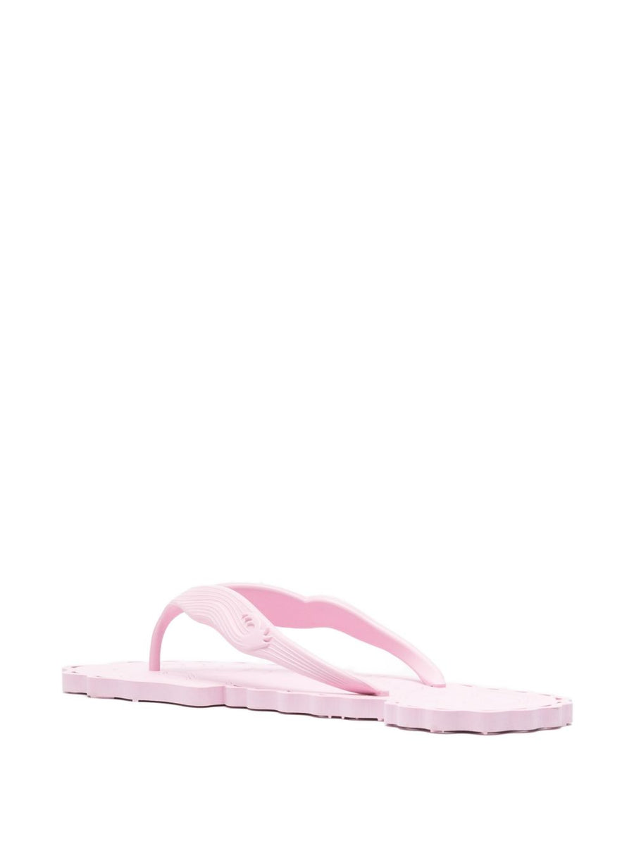 Zimmermann Pink Thong Sandals With Flat Sole Dust Bag Included