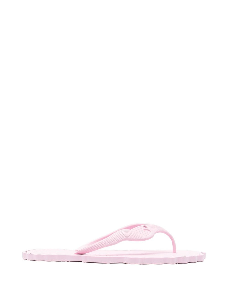 Zimmermann Pink Thong Sandals With Flat Sole Dust Bag Included