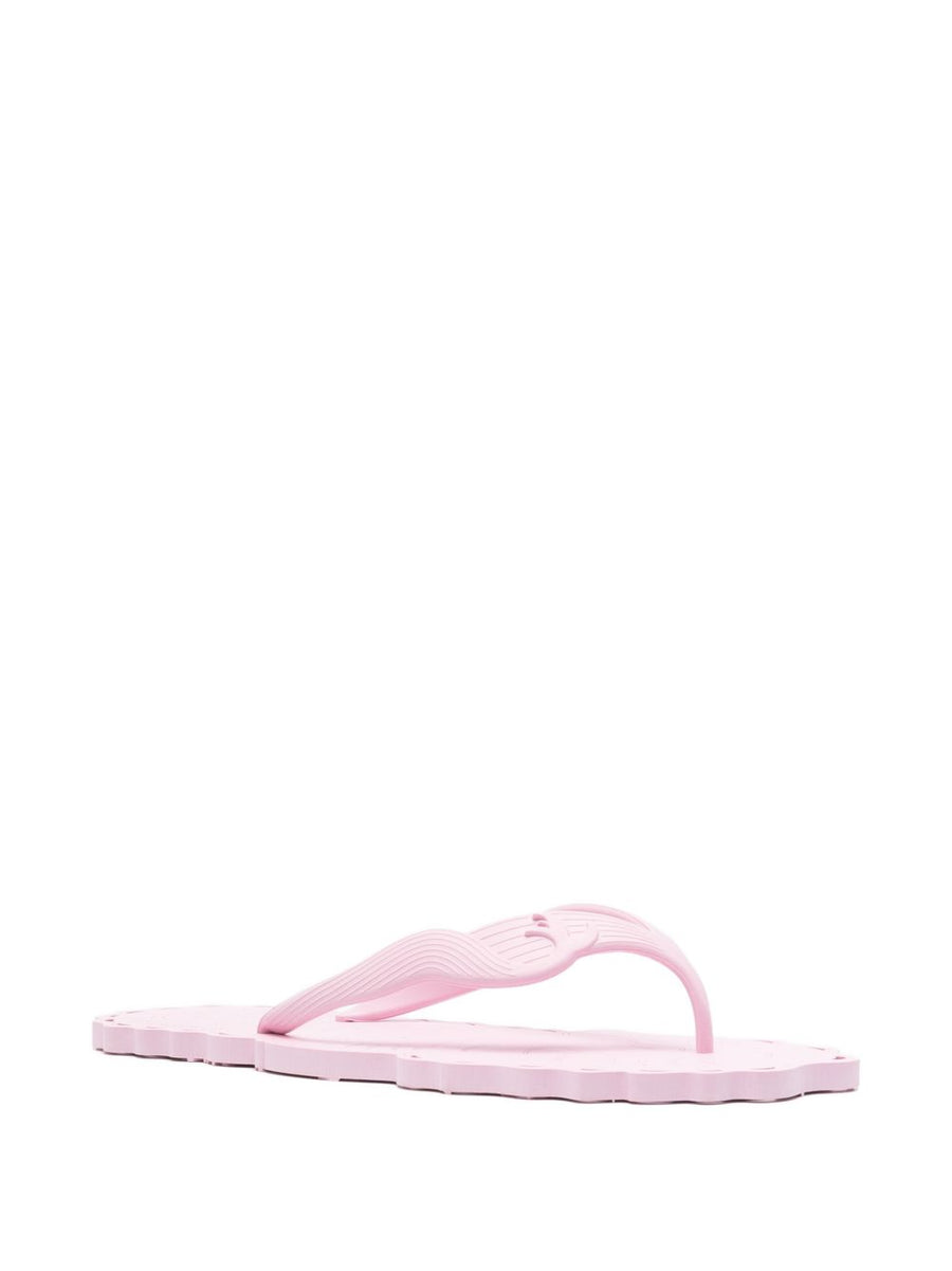 Zimmermann Pink Thong Sandals With Flat Sole Dust Bag Included