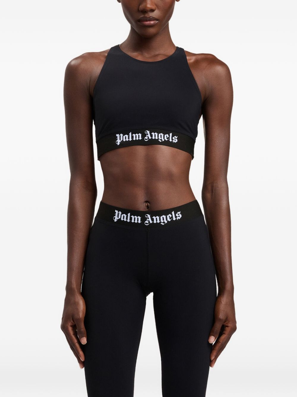 PALM ANGELS Top BLACK