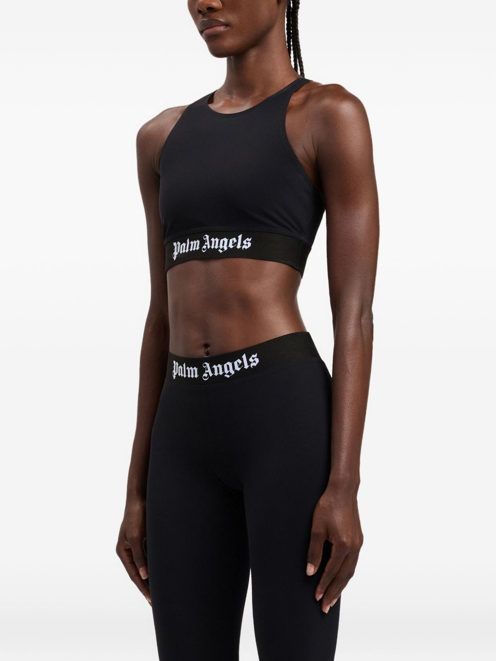 PALM ANGELS Top BLACK
