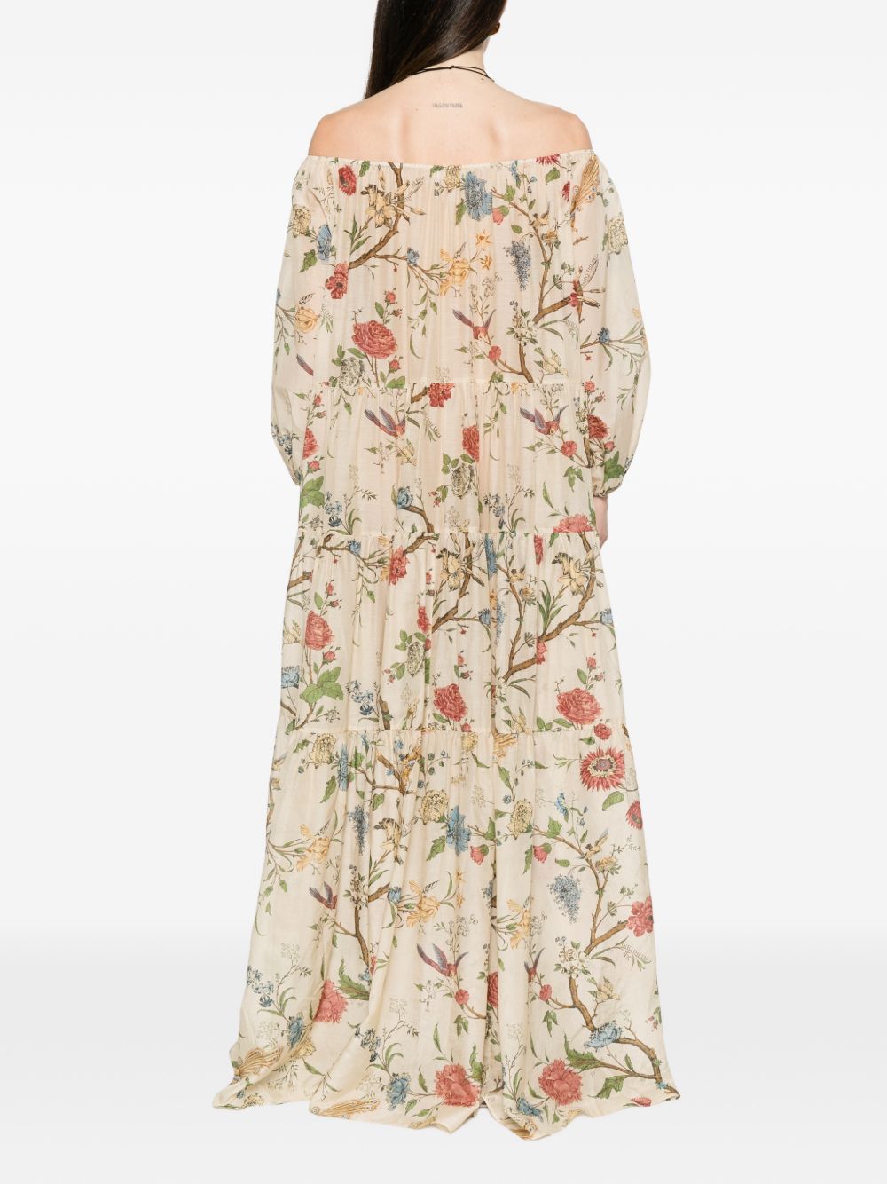 Into The East Printed Cotton Dress