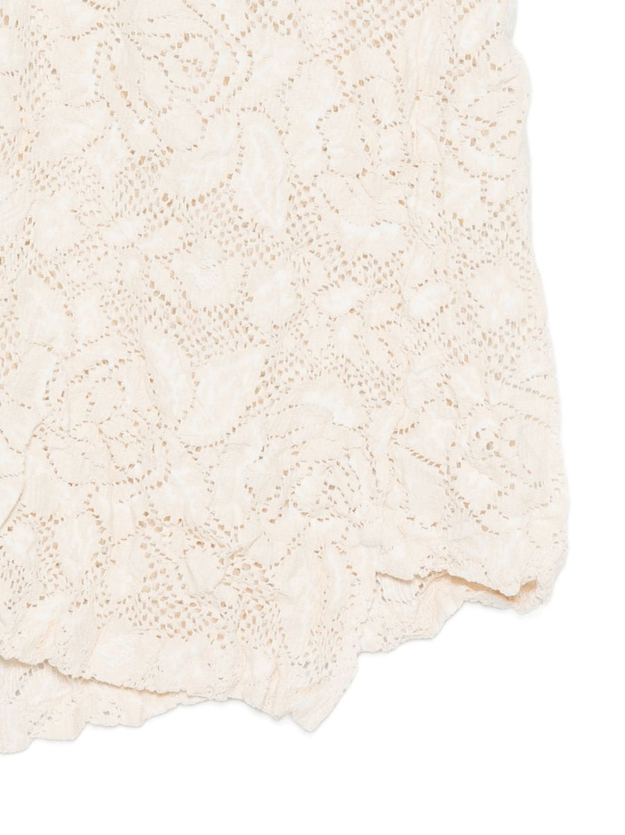 Comme Des Garcons Cotton Blend Tank Top For Women Semisheer Textured Layering Essential Luxury