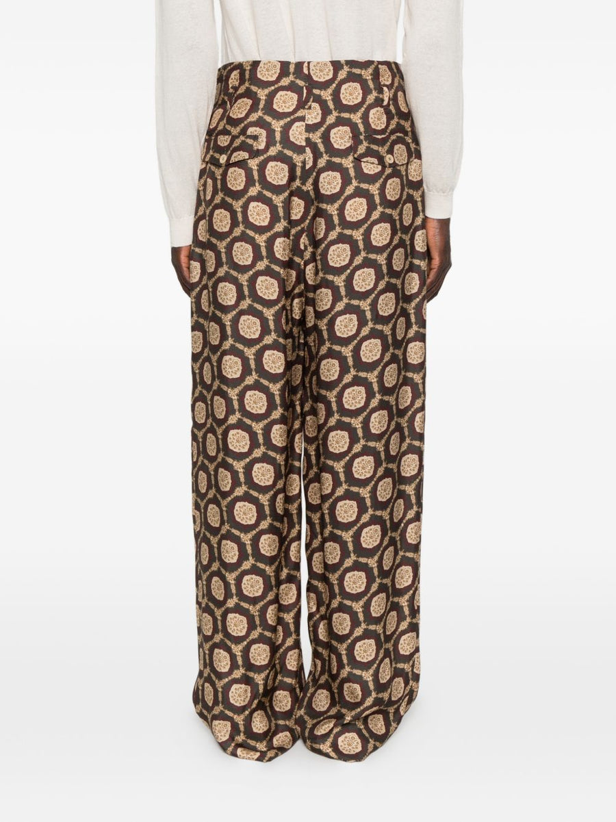 Emporio Armani Printed Trousers