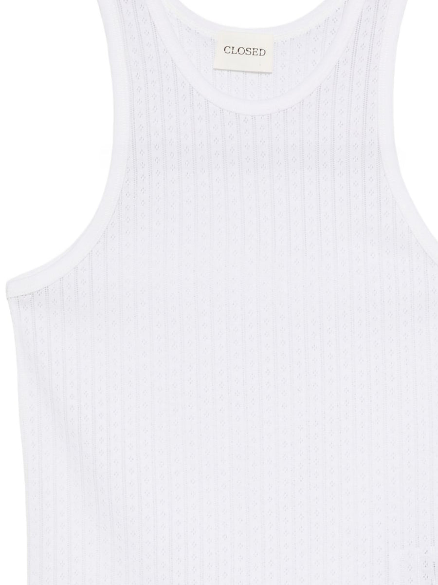 Closed Cotton Tank Top