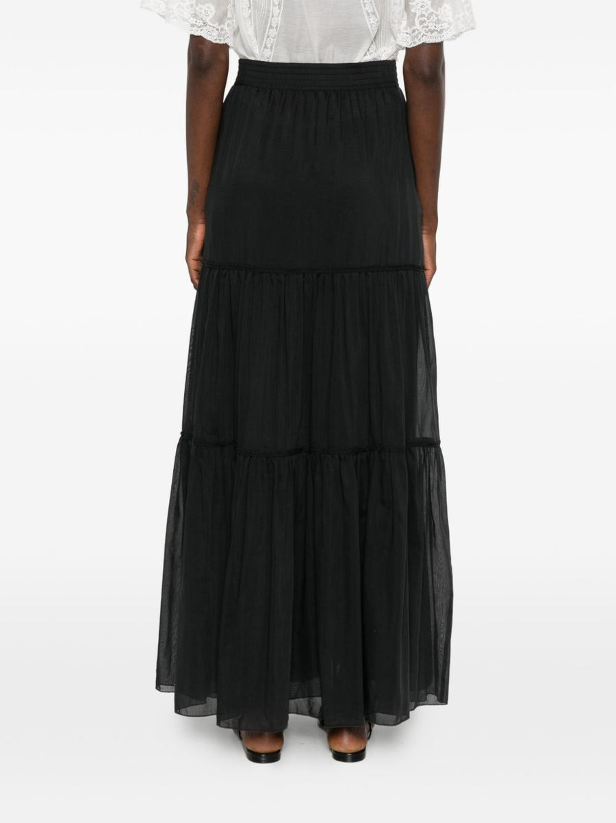 Ermanno Scervino Cotton Long Skirt