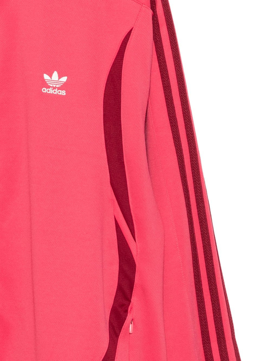 Adidas By Wales Bonner Tracksuit Jacket For Men Pink Signature Logo Zipped Premium Luxury Sportswear