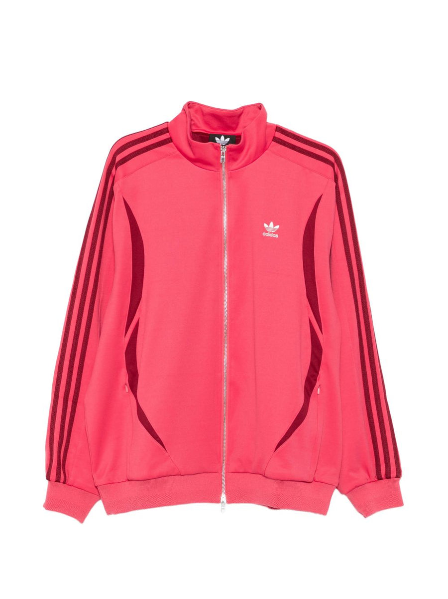 Adidas By Wales Bonner Tracksuit Jacket For Men Pink Signature Logo Zipped Premium Luxury Sportswear