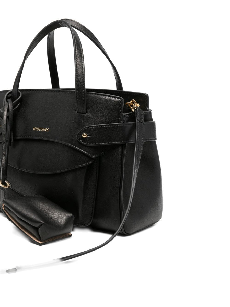 Hidesins Lullaby Leather Tote For Women With Two Handles And Detachable Strap Luxury