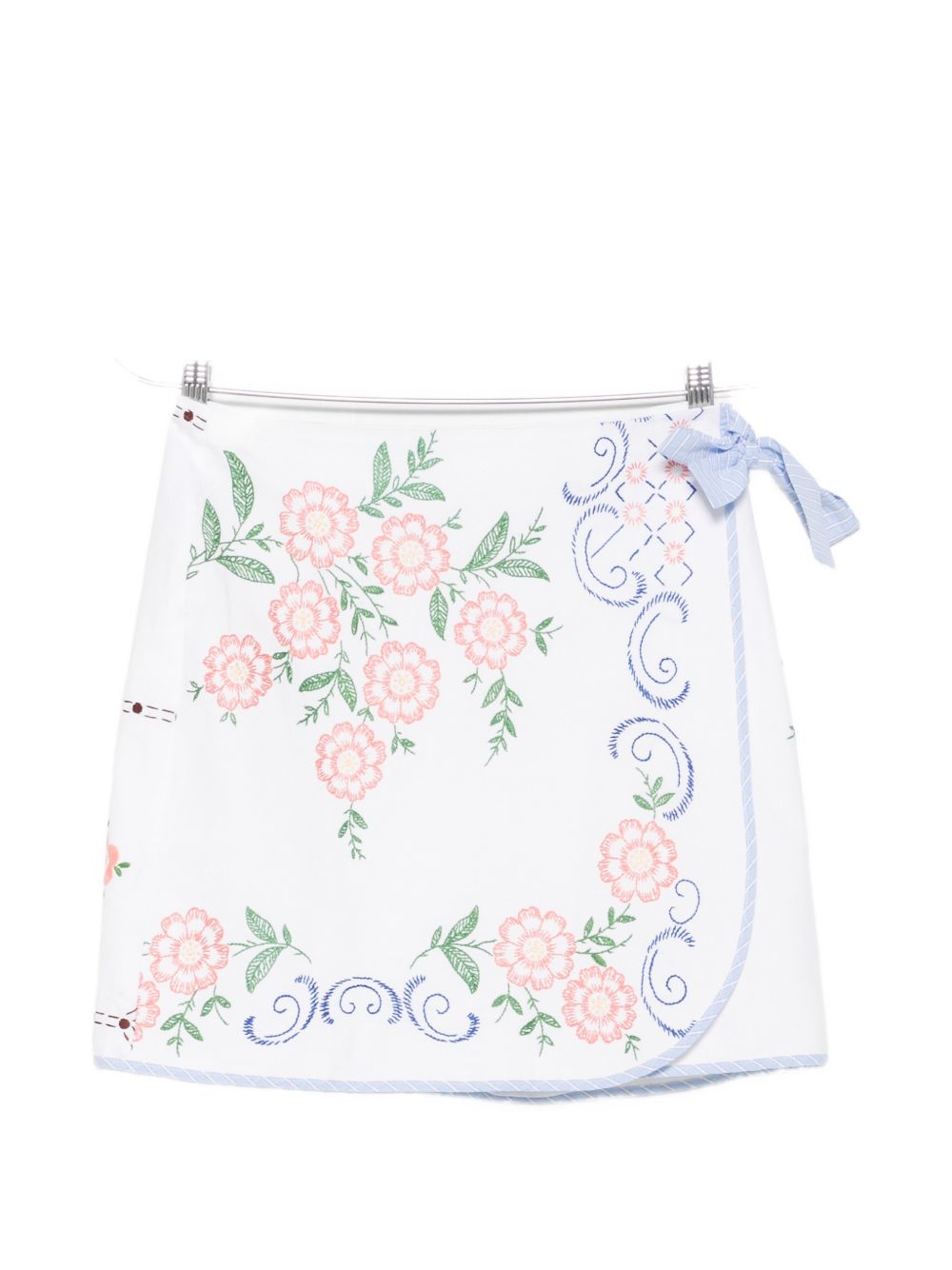Relax Re-Lux Embroidered Cotton Skirt