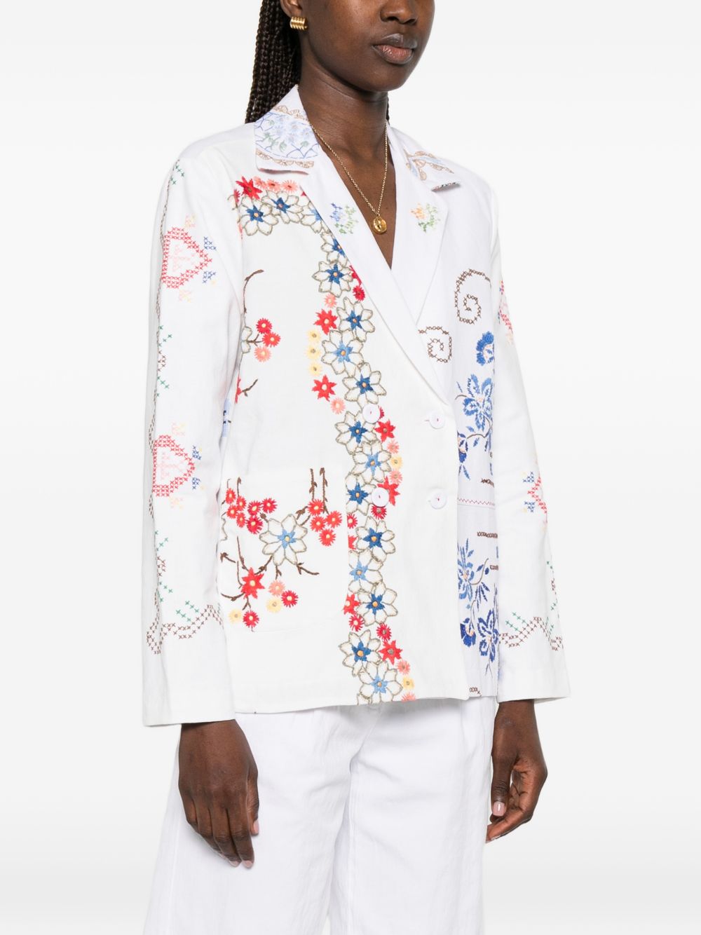 Relax Re-Lux Embroidered Cotton Jacket