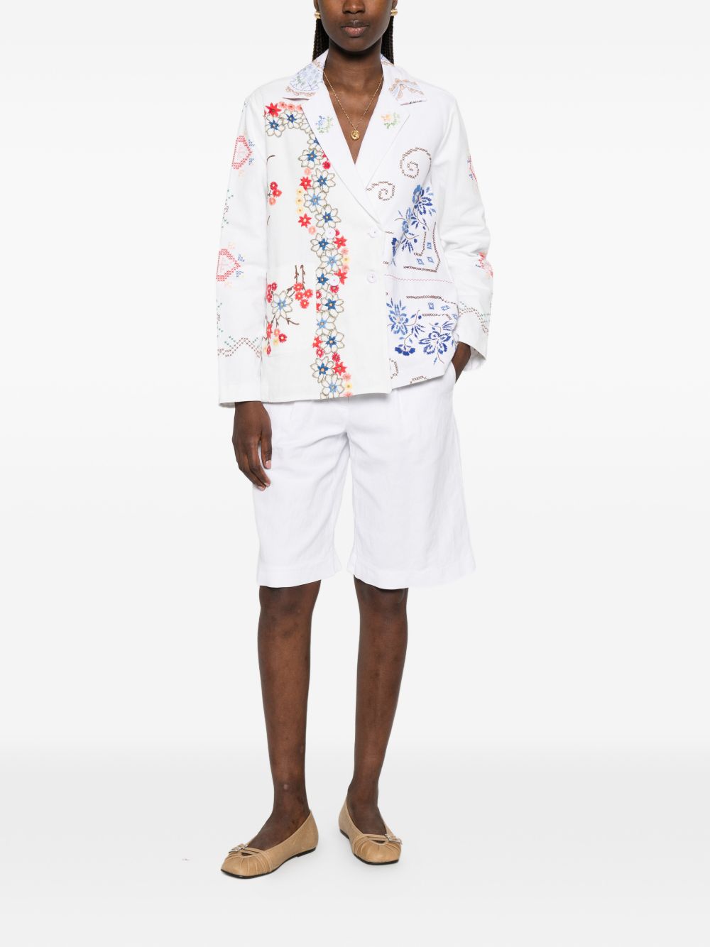 Relax Re-Lux Embroidered Cotton Jacket