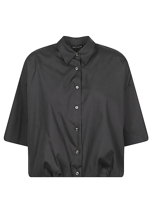 MIZUIRO Shirts BLACK