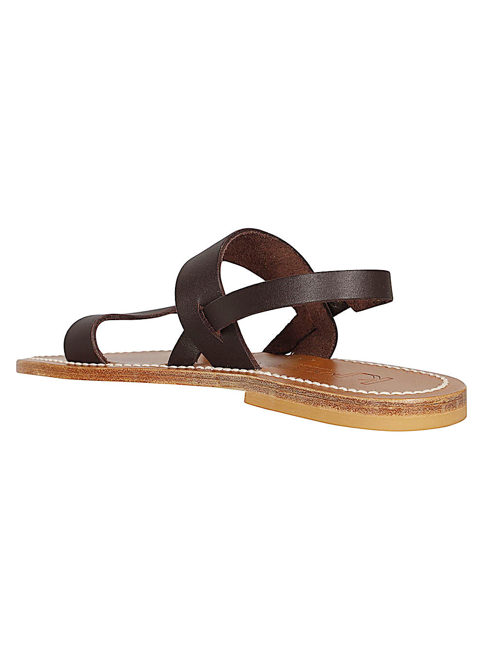 K Jacques St Tropez Sandals LUGGAGE