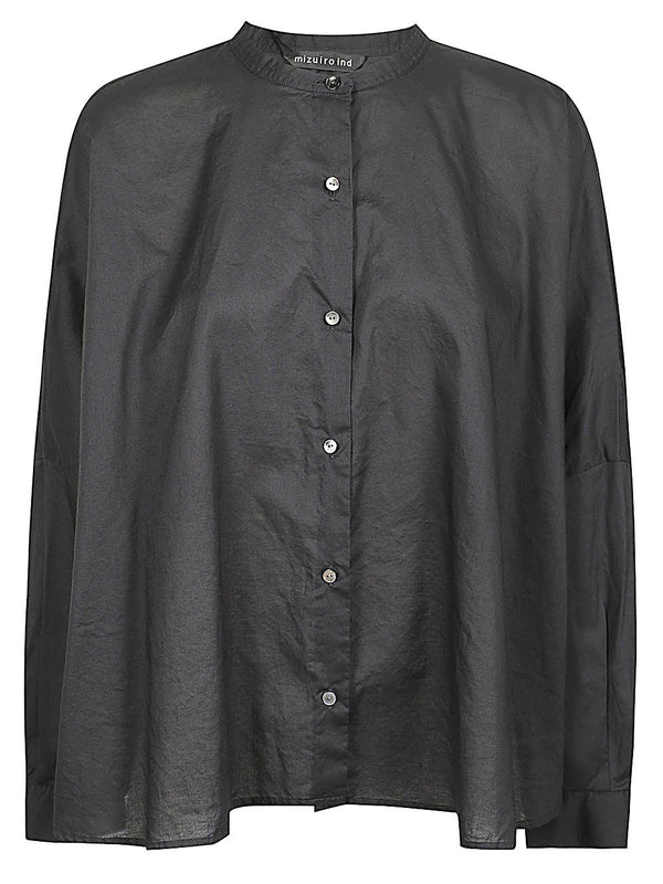MIZUIRO Shirts BLACK