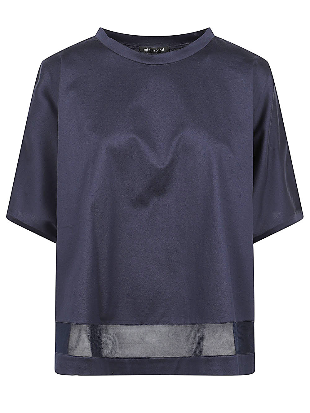 MIZUIRO T-shirts and Polos NAVY