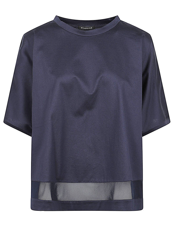 MIZUIRO T-shirts and Polos NAVY