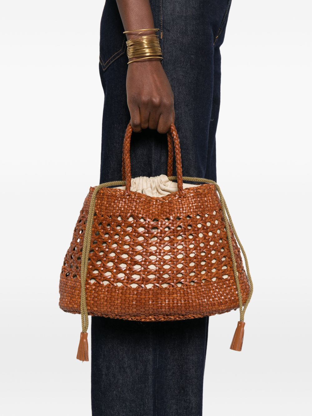 DRAGON DIFFUSION Bags.. Leather Brown