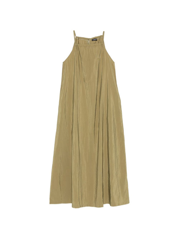 Emporio Armani Sea Army Green Halterneck Beachwear Top 100 Percent Polyamide