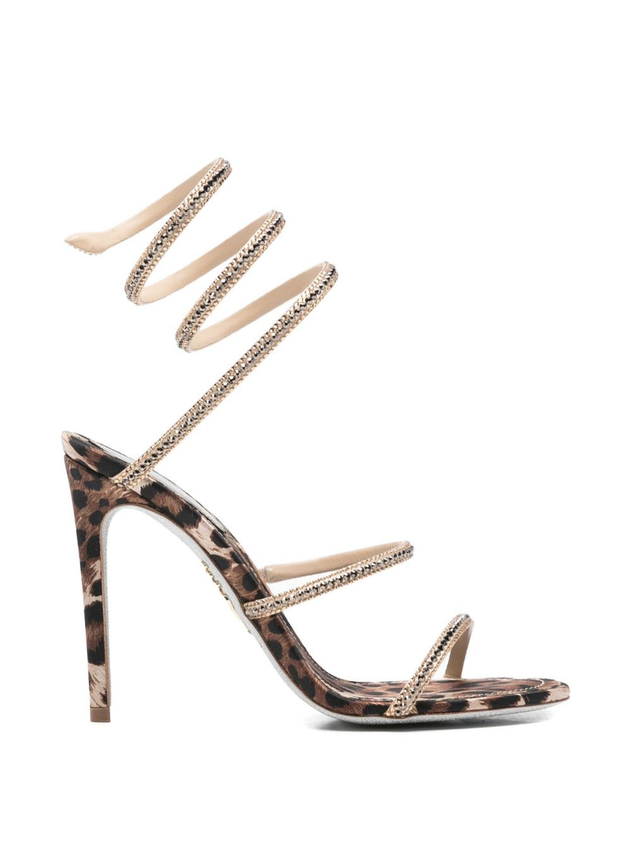 René Caovilla RENE' CAOVILLA Sandals LEOPARD PRINT