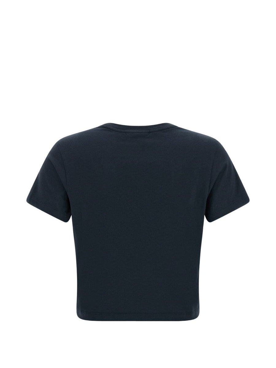 Maison Kitsuné Fox-Embroidered Cotton T-Shirt